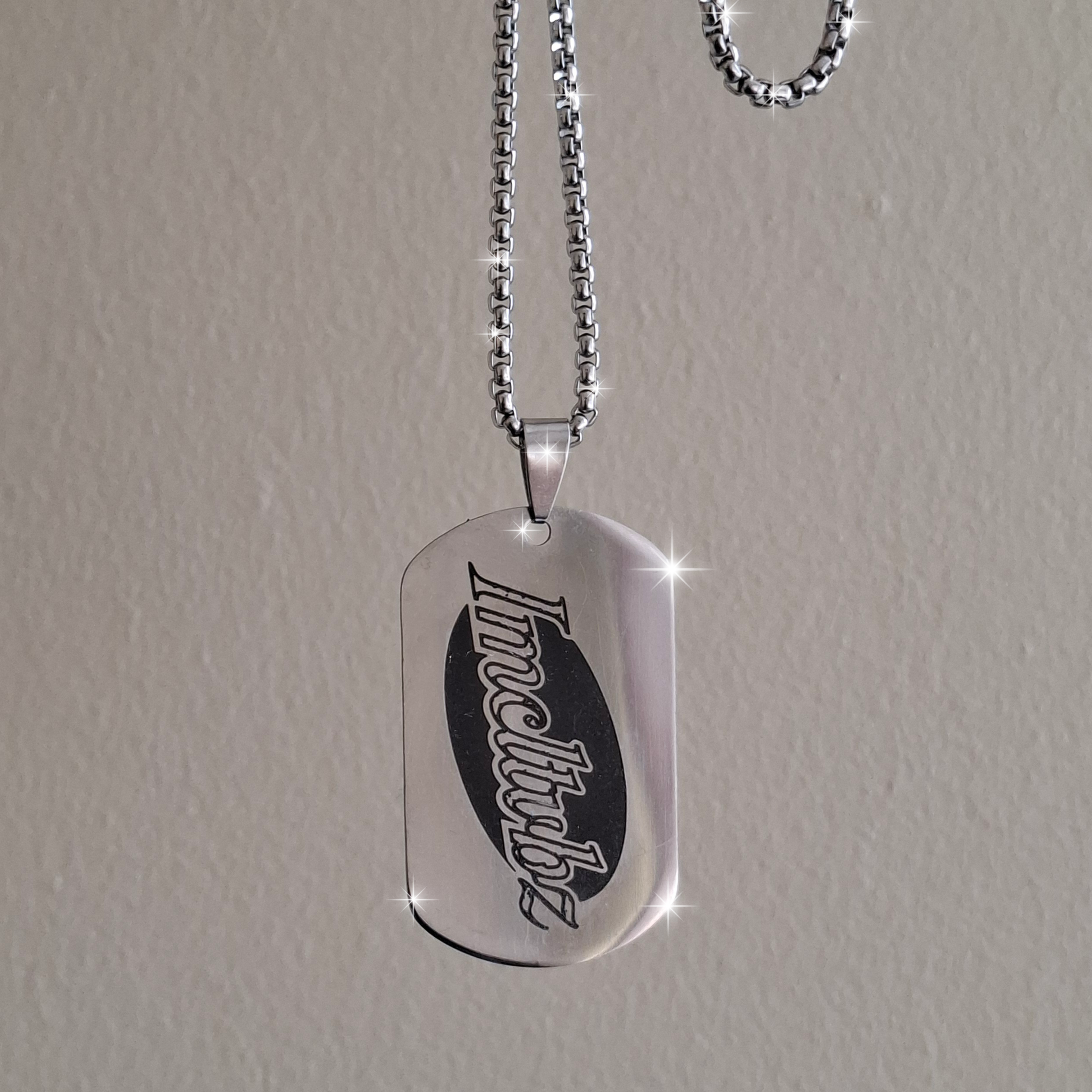 IMCLTVBZ DOG TAG PENDANT